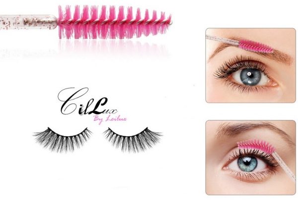 Lot de 20 brosses à cils pailletés – Image 4