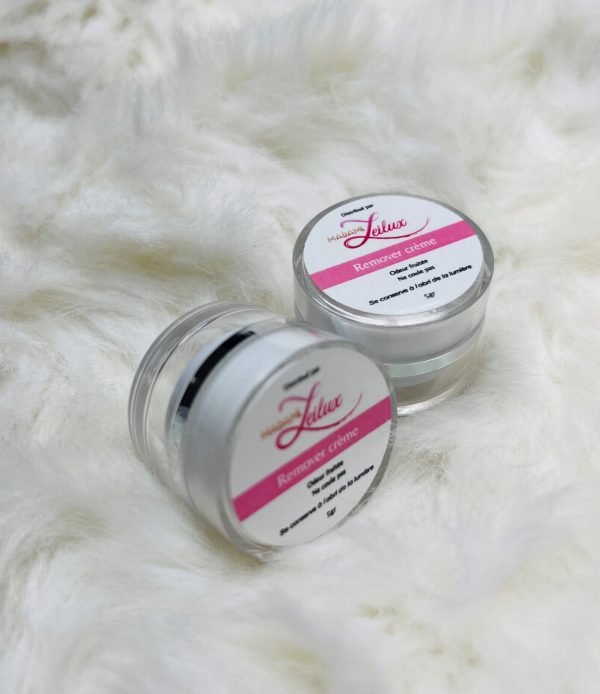 Crème Remover extensions de cils