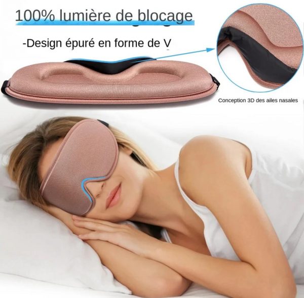 Masque de sommeil protection de cils – Image 4